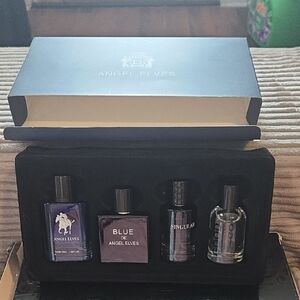 Men's Fragrance Set - Blue and Black